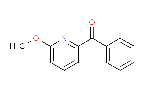 CAS No. 1187165-03-2, (2-Iodophenyl)(6-methoxypyridin-2-yl)methanone