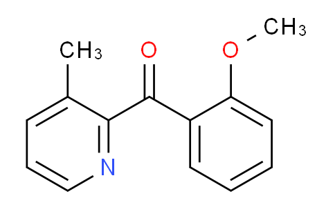 CAS No. 120280-99-1, (2-Methoxyphenyl)(3-methylpyridin-2-yl)methanone