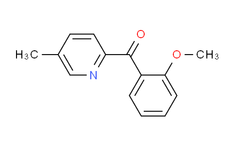 CAS No. 1187170-10-0, (2-Methoxyphenyl)(5-methylpyridin-2-yl)methanone