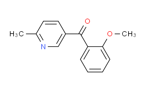 CAS No. 1187163-95-6, (2-Methoxyphenyl)(6-methylpyridin-3-yl)methanone