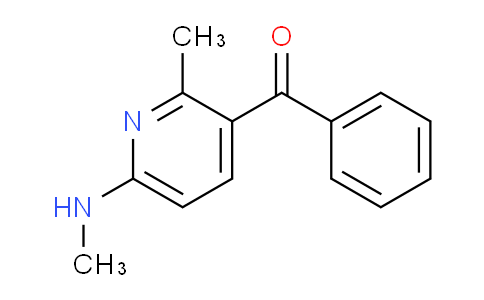 CAS No. 1355236-20-2, (2-Methyl-6-(methylamino)pyridin-3-yl)(phenyl)methanone
