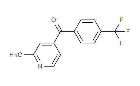 CAS No. 1187165-08-7, (2-Methylpyridin-4-yl)(4-(trifluoromethyl)phenyl)methanone