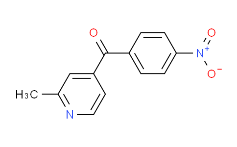 CAS No. 1187165-15-6, (2-Methylpyridin-4-yl)(4-nitrophenyl)methanone