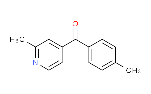 CAS No. 1187167-09-4, (2-Methylpyridin-4-yl)(p-tolyl)methanone