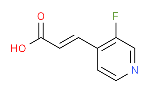 CAS No. 1567668-00-1, (2E)-3-(3-fluoropyridin-4-yl)prop-2-enoic acid