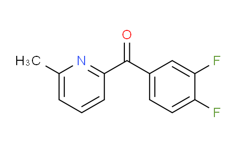CAS No. 1187166-19-3, (3,4-Difluorophenyl)(6-methylpyridin-2-yl)methanone