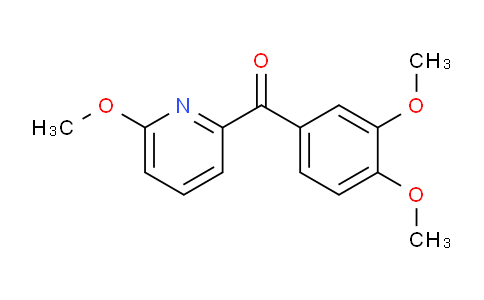 CAS No. 1187168-28-0, (3,4-Dimethoxyphenyl)(6-methoxypyridin-2-yl)methanone