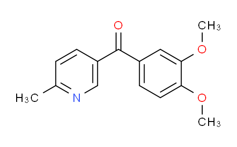 CAS No. 1187166-99-9, (3,4-Dimethoxyphenyl)(6-methylpyridin-3-yl)methanone