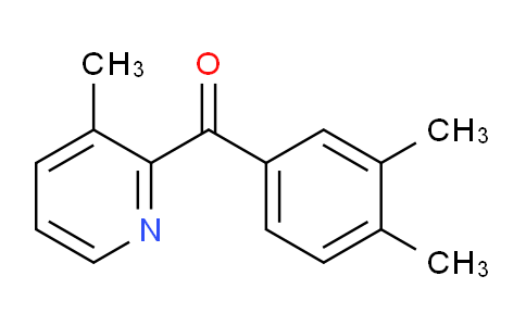 CAS No. 1187170-99-5, (3,4-Dimethylphenyl)(3-methylpyridin-2-yl)methanone