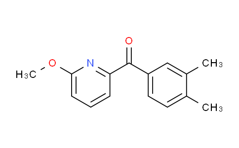 CAS No. 1187164-51-7, (3,4-Dimethylphenyl)(6-methoxypyridin-2-yl)methanone