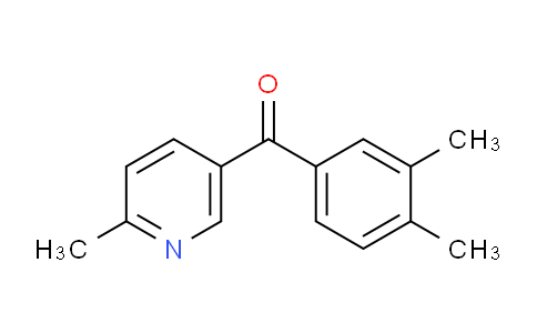 CAS No. 1187169-33-0, (3,4-Dimethylphenyl)(6-methylpyridin-3-yl)methanone
