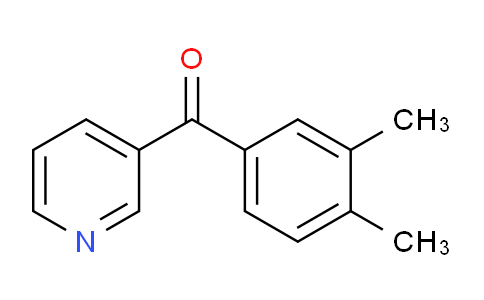 CAS No. 1094648-60-8, (3,4-Dimethylphenyl)(pyridin-3-yl)methanone