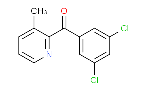 CAS No. 1187165-83-8, (3,5-Dichlorophenyl)(3-methylpyridin-2-yl)methanone