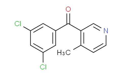 CAS No. 1187170-97-3, (3,5-Dichlorophenyl)(4-methylpyridin-3-yl)methanone