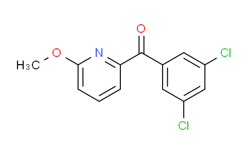 CAS No. 1187166-67-1, (3,5-Dichlorophenyl)(6-methoxypyridin-2-yl)methanone