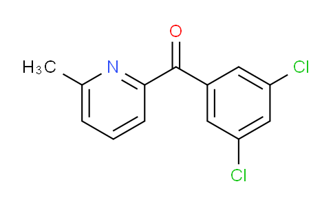 CAS No. 1187170-03-1, (3,5-Dichlorophenyl)(6-methylpyridin-2-yl)methanone