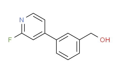 CAS No. 1349717-24-3, (3-(2-Fluoropyridin-4-yl)phenyl)methanol