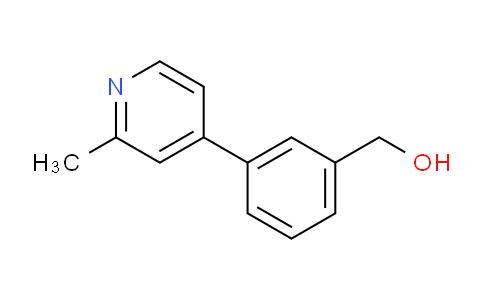 CAS No. 1349719-06-7, (3-(2-Methylpyridin-4-yl)phenyl)methanol