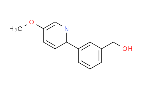 CAS No. 1349715-56-5, (3-(5-Methoxypyridin-2-yl)phenyl)methanol