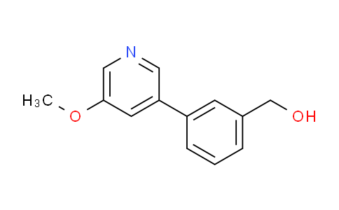 CAS No. 1349715-70-3, (3-(5-Methoxypyridin-3-yl)phenyl)methanol