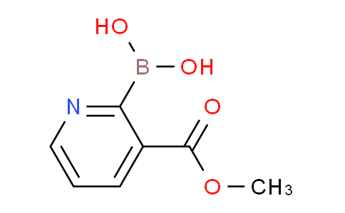 CAS No. 1310404-89-7, (3-(Methoxycarbonyl)pyridin-2-yl)boronic acid