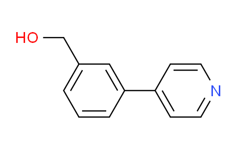 CAS No. 85553-55-5, (3-(Pyridin-4-yl)phenyl)methanol