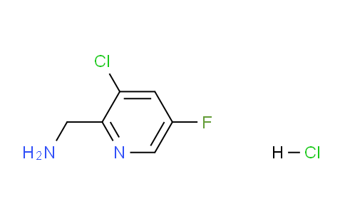 CAS No. 1416714-11-8, (3-Chloro-5-fluoropyridin-2-yl)methanamine hydrochloride