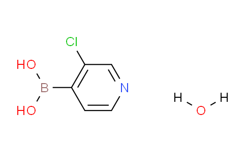 CAS No. 1256355-22-2, (3-Chloropyridin-4-yl)boronic acid hydrate