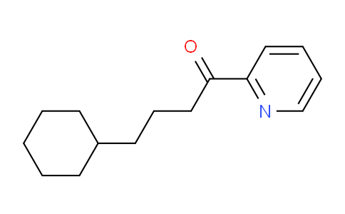 CAS No. 898779-62-9, (3-Cyclohexyl)propyl 2-pyridyl ketone