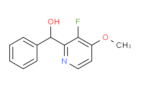 CAS No. 1443349-78-7, (3-Fluoro-4-methoxypyridin-2-yl)(phenyl)methanol