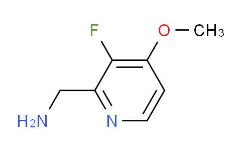 CAS No. 1256812-75-5, (3-Fluoro-4-methoxypyridin-2-yl)methanamine