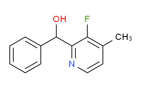 CAS No. 1443311-10-1, (3-Fluoro-4-methylpyridin-2-yl)(phenyl)methanol
