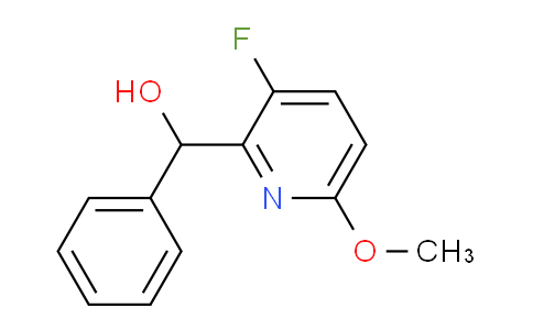 CAS No. 1443311-67-8, (3-Fluoro-6-methoxypyridin-2-yl)(phenyl)methanol