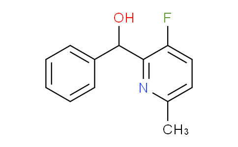 CAS No. 1343714-84-0, (3-Fluoro-6-methylpyridin-2-yl)(phenyl)methanol