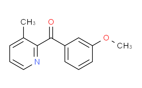 CAS No. 1187164-04-0, (3-Methoxyphenyl)(3-methylpyridin-2-yl)methanone