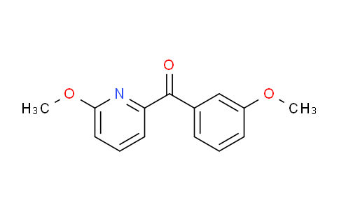 CAS No. 1187166-92-2, (3-Methoxyphenyl)(6-methoxypyridin-2-yl)methanone