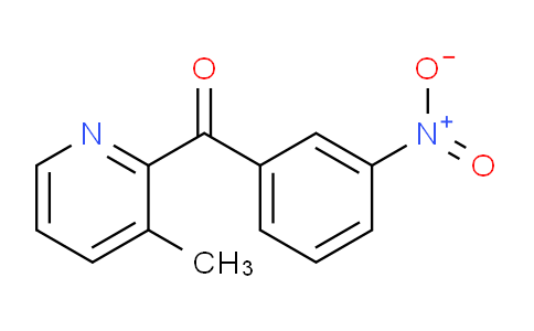 CAS No. 1187170-87-1, (3-Methylpyridin-2-yl)(3-nitrophenyl)methanone