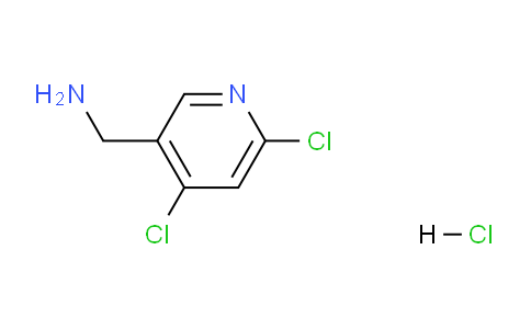 CAS No. 1428532-84-6, (4,6-Dichloropyridin-3-yl)methanamine hydrochloride