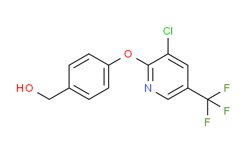 CAS No. 1160430-73-8, (4-((3-Chloro-5-(trifluoromethyl)pyridin-2-yl)oxy)phenyl)methanol