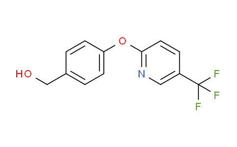 CAS No. 1031929-04-0, (4-((5-(Trifluoromethyl)pyridin-2-yl)oxy)phenyl)methanol