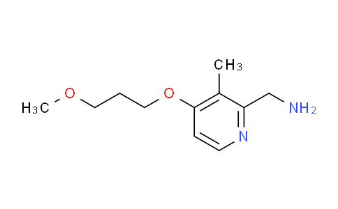 CAS No. 1260859-24-2, (4-(3-Methoxypropoxy)-3-methylpyridin-2-yl)methanamine