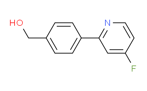 CAS No. 1349716-68-2, (4-(4-Fluoropyridin-2-yl)phenyl)methanol