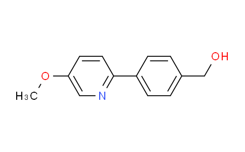 CAS No. 1160430-71-6, (4-(5-Methoxypyridin-2-yl)phenyl)methanol