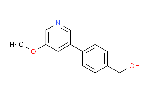 CAS No. 1349708-90-2, (4-(5-Methoxypyridin-3-yl)phenyl)methanol