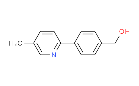 CAS No. 1159693-09-0, (4-(5-Methylpyridin-2-yl)phenyl)methanol
