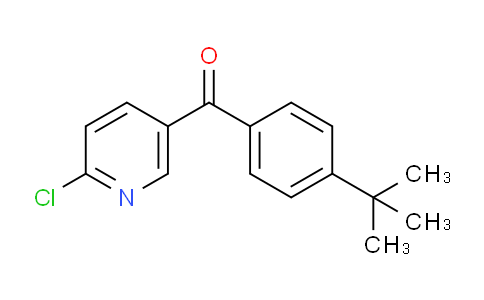CAS No. 1187169-36-3, (4-(tert-Butyl)phenyl)(6-chloropyridin-3-yl)methanone