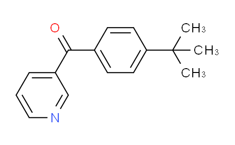 CAS No. 61780-09-4, (4-(tert-Butyl)phenyl)(pyridin-3-yl)methanone