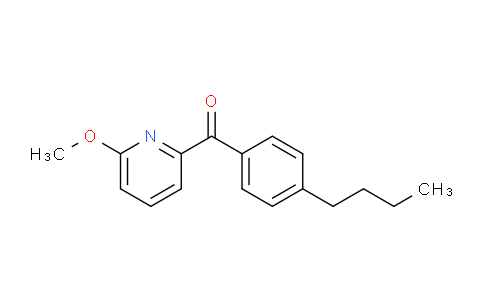 CAS No. 1187164-42-6, (4-Butylphenyl)(6-methoxypyridin-2-yl)methanone