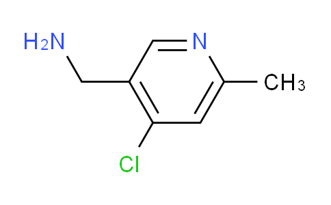 CAS No. 1060810-06-1, (4-Chloro-6-methylpyridin-3-yl)methanamine