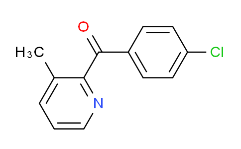 CAS No. 1187171-09-0, (4-Chlorophenyl)(3-methylpyridin-2-yl)methanone